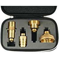Los mejores  - Drehmeister Juego de Adaptadores para GLP W21.8 Adaptador para Tanque con Caja - Todos los adaptadores Europa Autogas…